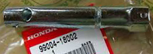 Honda 750 spark plug wrench 99004-18002